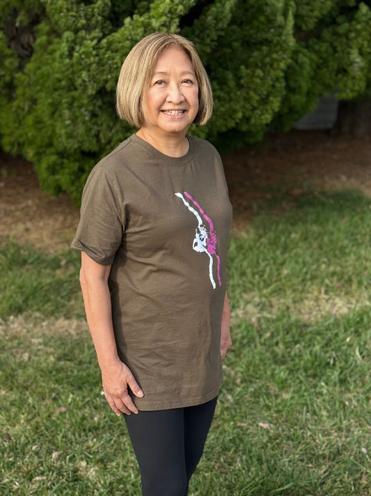 Hibiscus Print T-shirt (Unisex)