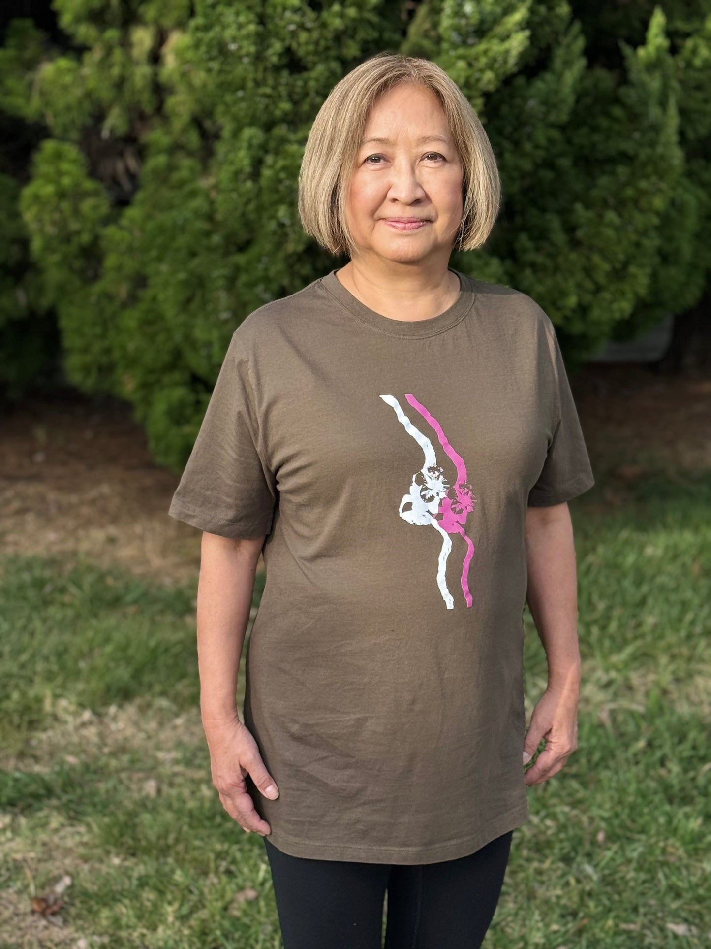 Hibiscus Print T-shirt (Unisex)